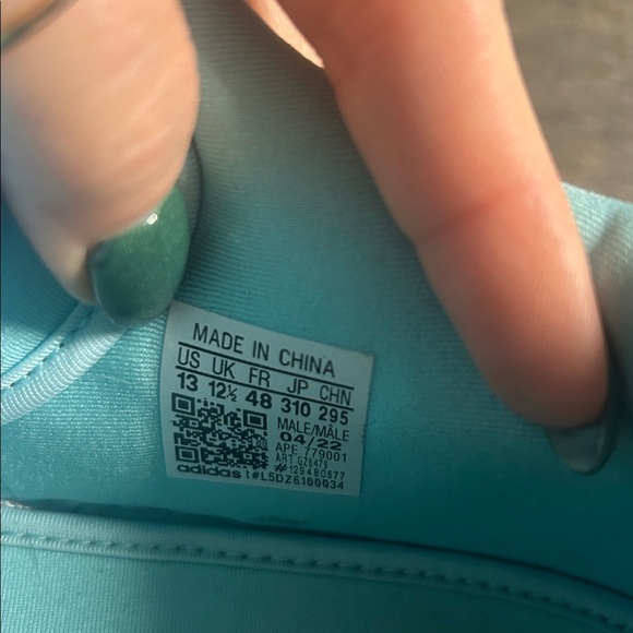 Adidas Forum 84 Low 8K sneakers in the "Clear Aqua" Men’s 13 - Picture 5 of 5